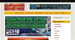 Desktop Screenshot of homegrownmusic.net